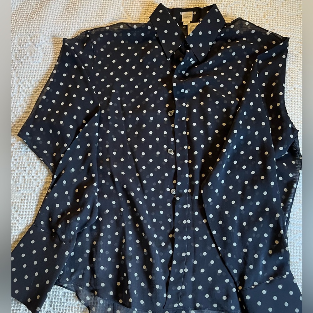 Craig Taylor women’s button down blouse size M